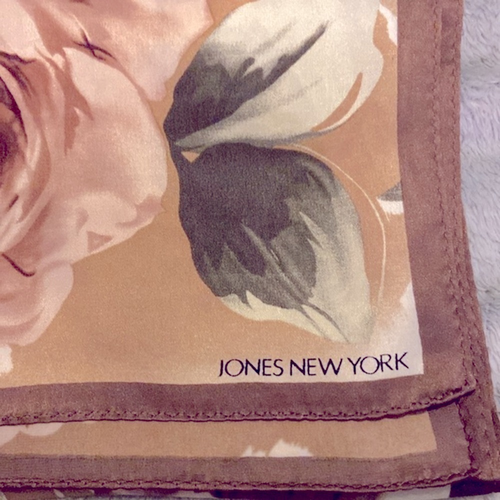 Jones New York Silk Scarf